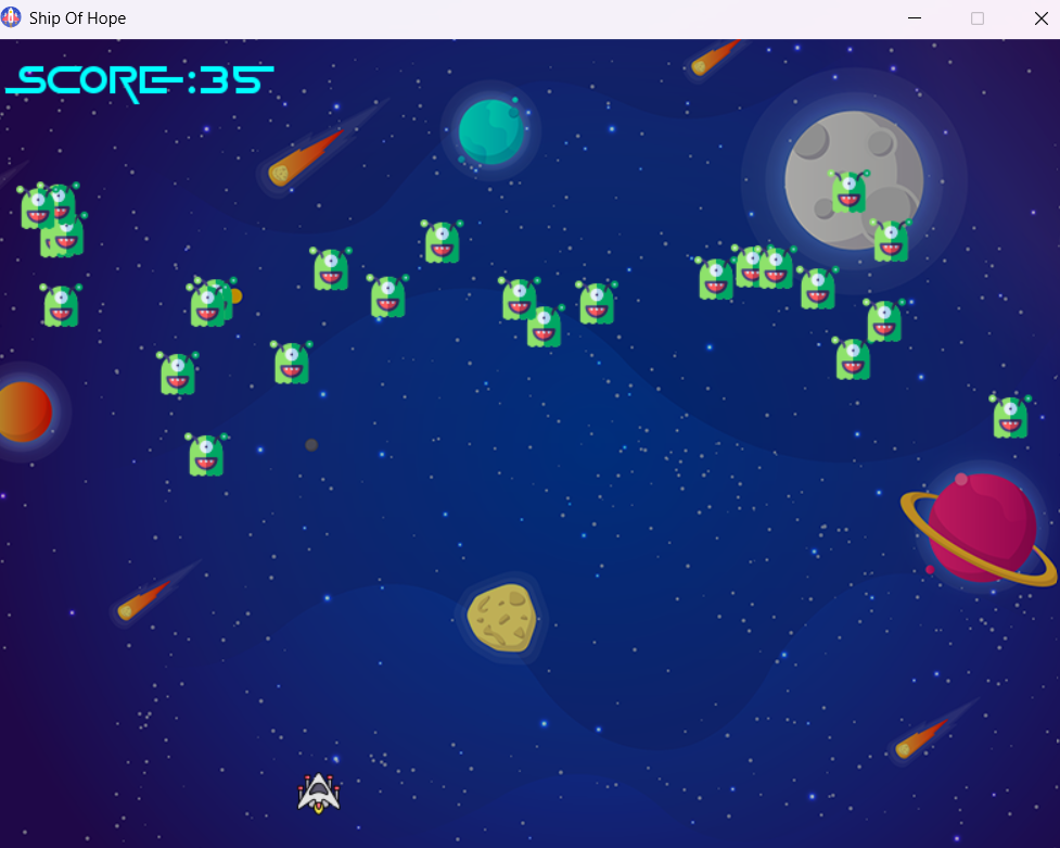 Ship of Hope (2D Shooting Game)